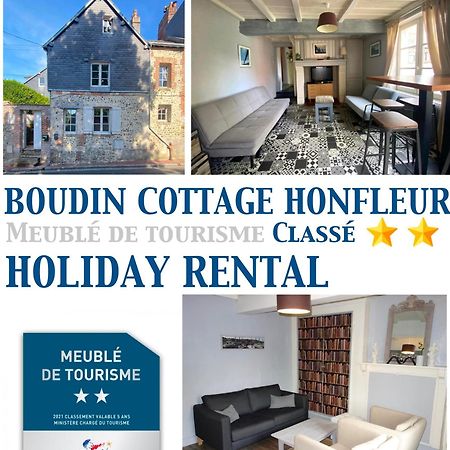 Boudin Cottage Honfleur Buitenkant foto